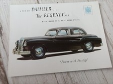 Prospectus brochure daimler d'occasion  Longeville-sur-Mer