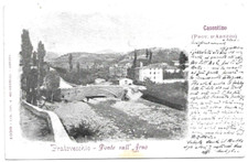 Cartolina arezzo casentino usato  Trieste