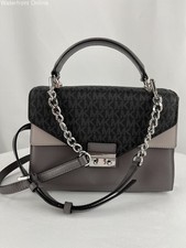 Bolsa tiracolo Michael Kors Sloan alça superior média em cinza múltiplo comprar usado  Enviando para Brazil