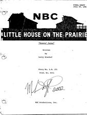 Roteiro assinado Little House On The Prairie Growin' Pains Melissa Gilbert comprar usado  Enviando para Brazil