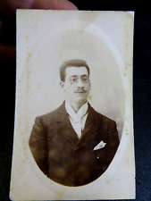 Antica fotografia cartonata usato  Albenga