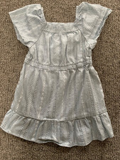 Vestido verde sálvia claro Art Class com capa de fralda 12m novo com etiquetas comprar usado  Enviando para Brazil