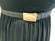 Ceinture cuir bleu d'occasion Ceinture cuir bleu d'occasion  Paris VIII