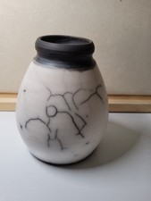 Signed raku pottery for sale  HELSTON