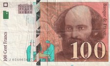 Banknote 100 francs gebraucht kaufen  Mönchengladbach