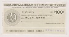 Miniassegni non emessi usato  Milano