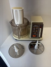 Antigo processador de alimentos Sears Counter Craft 7 velocidades com acessórios testados funcionando, usado comprar usado  Enviando para Brazil