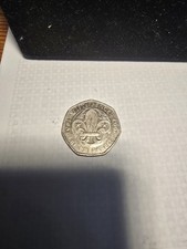 50p coin. scouting for sale  KEIGHLEY