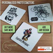 Personalised photo coasters for sale  THORNTON-CLEVELEYS