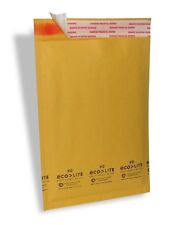 Usado, 250 #0 6.5x10 Duto Kraft Bubble Mailers acolchoado Envelopes Cd Dvd-theboxery comprar usado  Enviando para Brazil