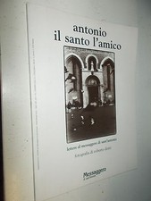 Antonio santo amico.lettere usato  Torino