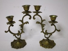 Messing kerzenhalter barockleu gebraucht kaufen  Deutschland