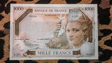 Billet 1000 francs d'occasion Billet 1000 francs d'occasion  Le Teilleul