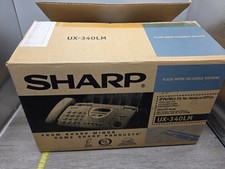 Máquina de fax Sharp UX-340LM papel simples vintage novo estoque antigo nova caixa aberta comprar usado  Enviando para Brazil