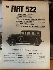 Fiat 522 auto usato  Trieste