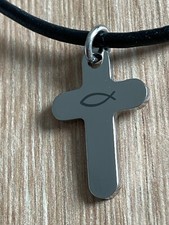 Kette lederband kreuz gebraucht kaufen  Mülheim an der Ruhr