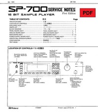 Roland 700 service usato  Italia