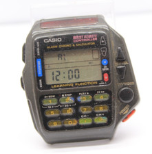 RARO CASIO CMD-40 TV relógio remoto cabeça só liga para peças/reparo quarto vintage comprar usado  Enviando para Brazil