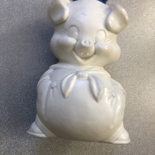 Vintage white piggy for sale  BOLTON