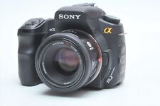 Câmera DSLR Sony Alpha a200 com kit de lentes Minolta 50mm F1.7 comprar usado  Enviando para Brazil