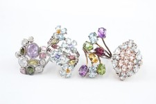 Sterling silver rings for sale  LEEDS