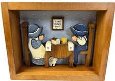 Vintage wooden shadow for sale  Webster