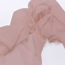 Dusky pink chiffon for sale  LONGFIELD