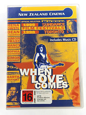 When Love Comes - Cine de Nueva Zelanda - CD y DVD - Región 4 (PAL) segunda mano  Embacar hacia Mexico
