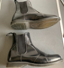 Martens black leather for sale  STEVENAGE