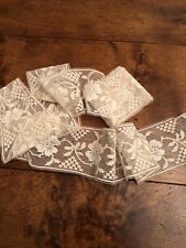 Vintage ivory lace for sale  BANBURY