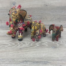 Lote de espelhos vintage anglo raj elefantes bordados à mão de algodão boho comprar usado  Enviando para Brazil