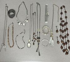 Usado, Lote de 9 colares vestíveis de revenda, 4 pulseiras, 1 conjunto, clássico vintage comprar usado  Enviando para Brazil
