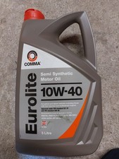 Comma eurolite 10w40 for sale  LIVINGSTON