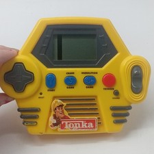 Plataforma de construcción de juegos electrónicos portátiles Tonka Hasbro Milton Bradley probada segunda mano  Embacar hacia Mexico