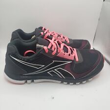 Reebok Sublite Duo M47818 talla 10US negro y rosa seminuevo segunda mano  Embacar hacia Argentina