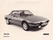FIAT X1/9 REG No.RLX 711R, VISTA FRONTAL, FOTOGRAFIA DE ÉPOCA. comprar usado  Enviando para Brazil