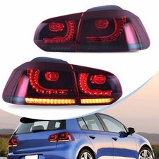 Luzes traseiras VLAND Full LED adequadas para VW VOLKSWAGEN Golf MK6 2010-2014 sequencial 2, usado comprar usado  Enviando para Brazil