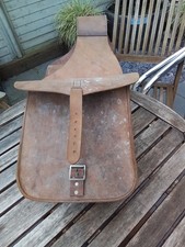 Vintage leather motorcycle for sale  CREDITON