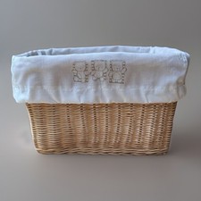 Vintage wicker basket for sale  Berlin