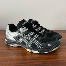 Usado, Tênis de corrida Asics Gel Rocket 7 preto prata feminino tamanho 9.5 atlético B003N comprar usado  Enviando para Brazil