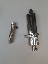 Stubby stainless silencer for sale  BRIGHOUSE