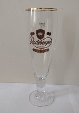 Radeberger 0.3l  german Stemmed beer glass Beer Tulip Gold Rim 300 ml Type 3 #12 na sprzedaż  PL
