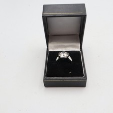 Silver toned ring for sale  UK