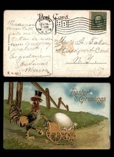 Cartão postal Mayfairstamps EUA 1909 Hudson to Stockport Ctr ovo de galinha aat_40307 comprar usado  Enviando para Brazil