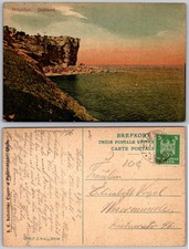 Cartolina hogklint cliffs usato  Spedire a Italy