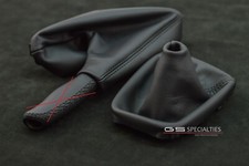 BMW E36 M3 E36 boots leather gaiters shift boot handbrake INDIVIDUAL BLACK FRAME na sprzedaż  PL
