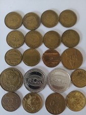 Various coin tokens for sale  ADDLESTONE