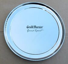 Bandeja redonda de metal para servir bebidas Grand Marnier licor. Bar de bebidas alcoólicas Mancave. comprar usado  Enviando para Brazil