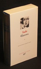 Oeuvres sade tome d'occasion  France