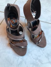 Escarpins marron chaussures d'occasion  Saint-Agrève